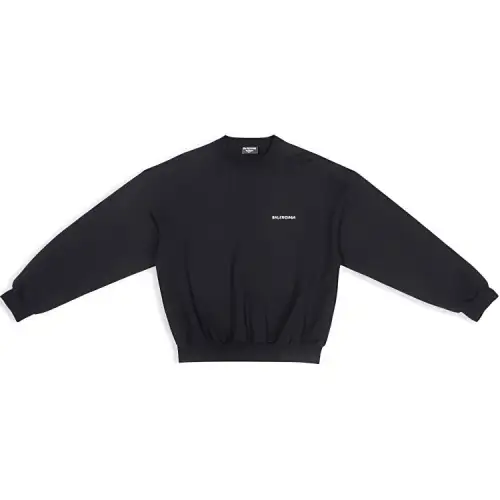Balenciaga FW22 Sweatshirt Loose Fit Women's Black