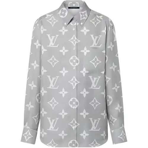 LOUIS VUITTON FLIGHT MODE FW22 Shirt Women's Gray