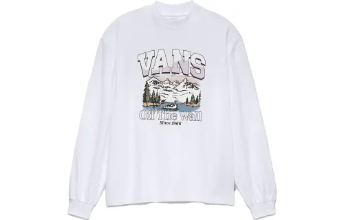 Vans Sweatshirts Women's White Crew Neck Moderate Other