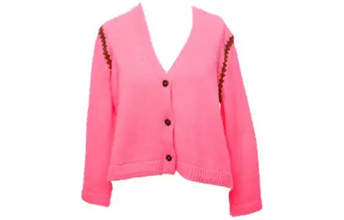 MIU MIU Knitwear Women's Pink V Neck Moderate Other