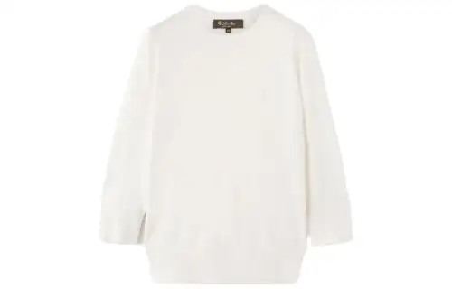 Loro Piana Cashmere Sweater Women's Lotus Root Color
