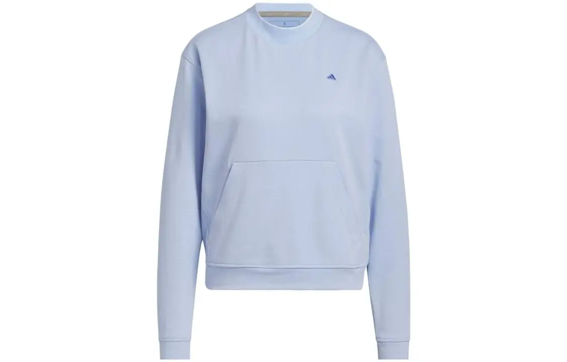 Adidas Sweatshirts Women's Light Pink Stand Collar Moderate Regular