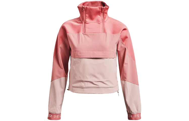 Under Armour RECOVER Jackets Women's Clay Pink Stand Collar Moderate Other