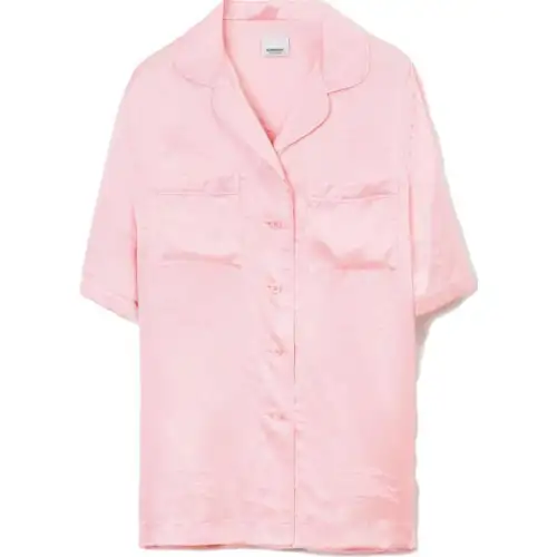 【Previous Season】EKD jacquard silk pyjama shirt