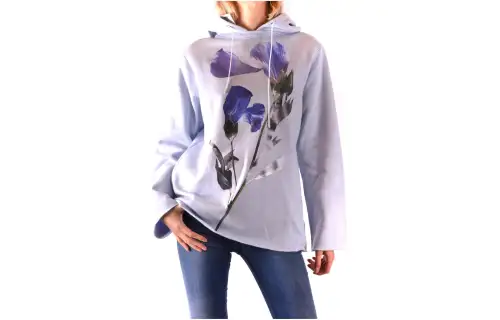 Golden Goose Sweatshirts Women's Blue Hooded Moderate Regular