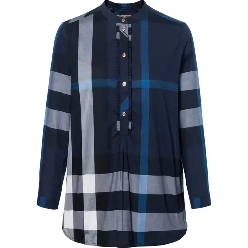 Burberry Shirts Women's Blue Moderate