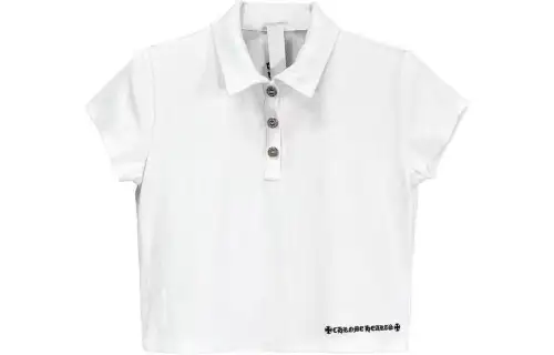 Chrome Hearts Polo Shirt Women's White