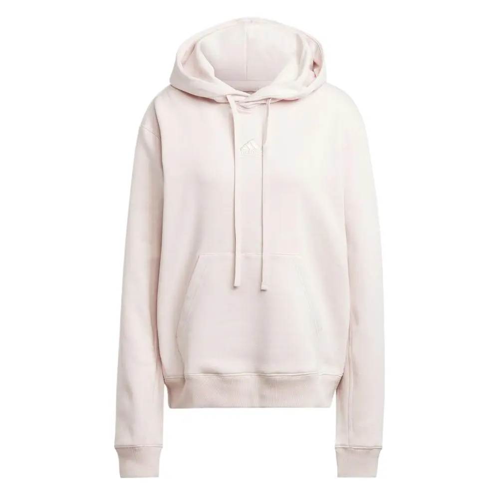Adidas T-Shirts Women's Pink Hooded Moderate