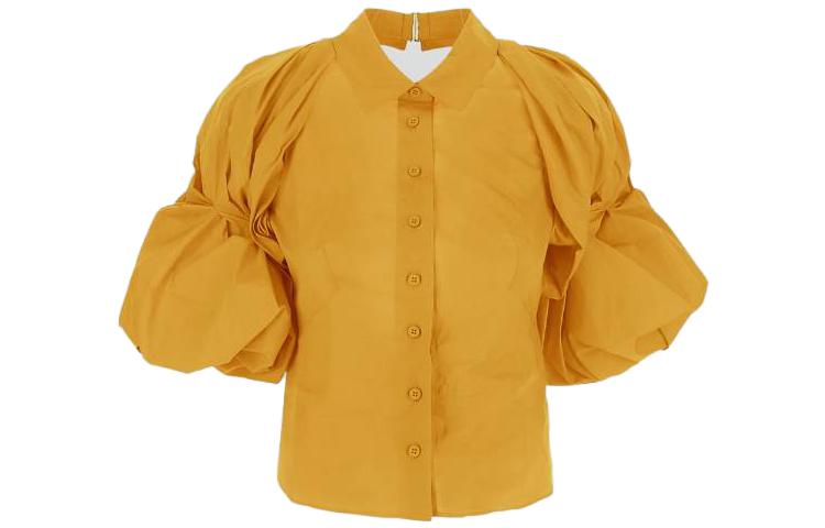 Jacquemus La Chemise Maraca Puffed Sleeve Shirt