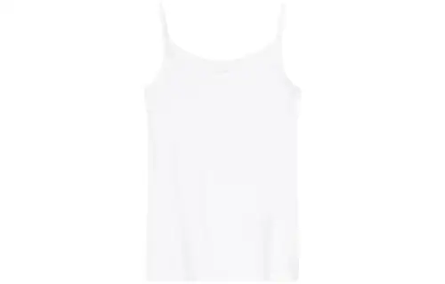UNIQLO Camisoles Women's White Square Collar Moderate Other