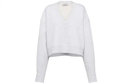【Previous Season】logo-embroidered fleece sweatshirt