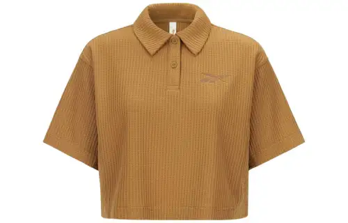 Reebok Polo Shirt Women's Brown