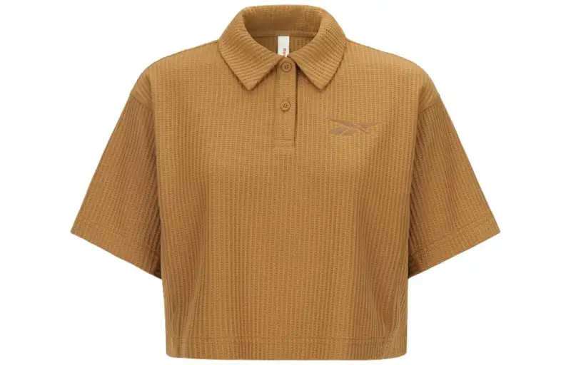 Reebok Polo Shirt Women's Brown