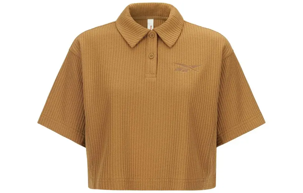 Reebok Polo Shirt Women's Brown