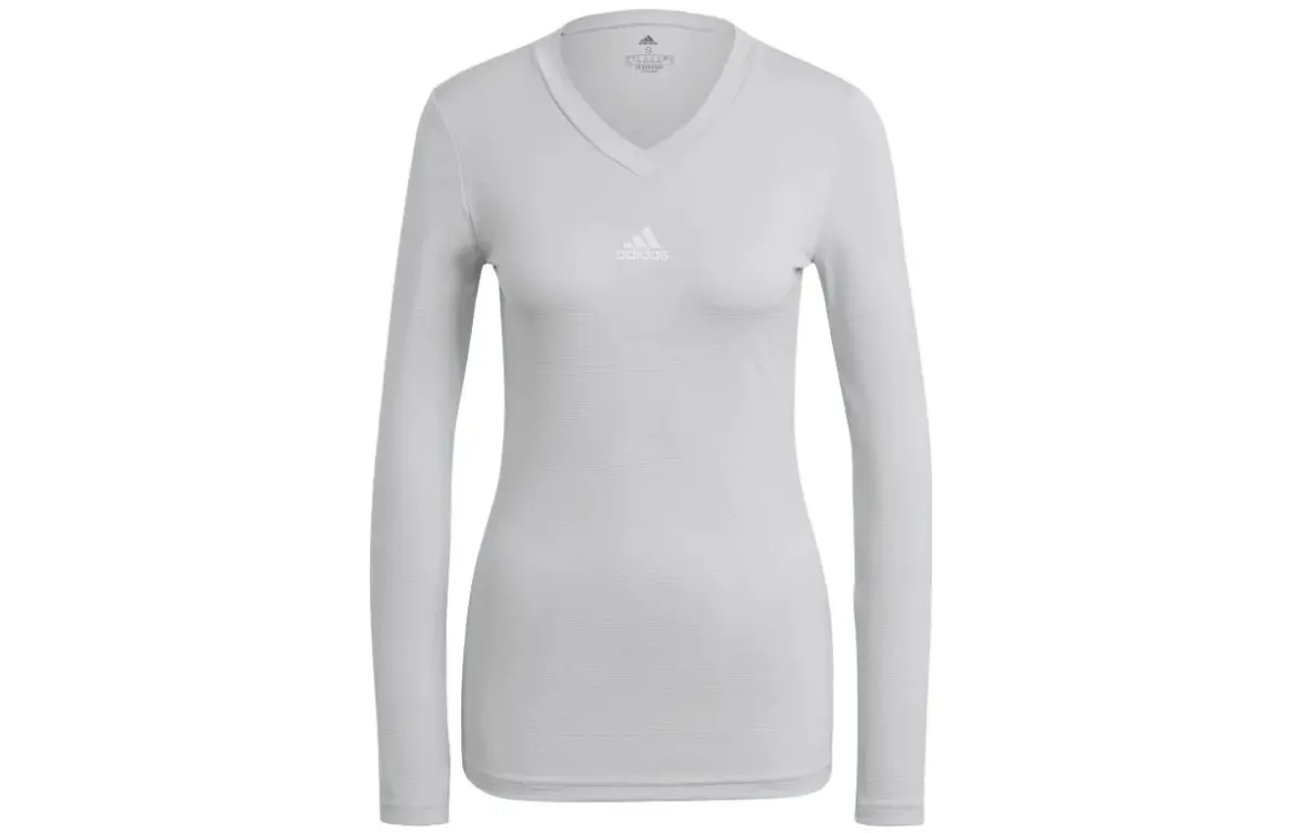 Adidas Women's Team Base Tee Team Light Grey