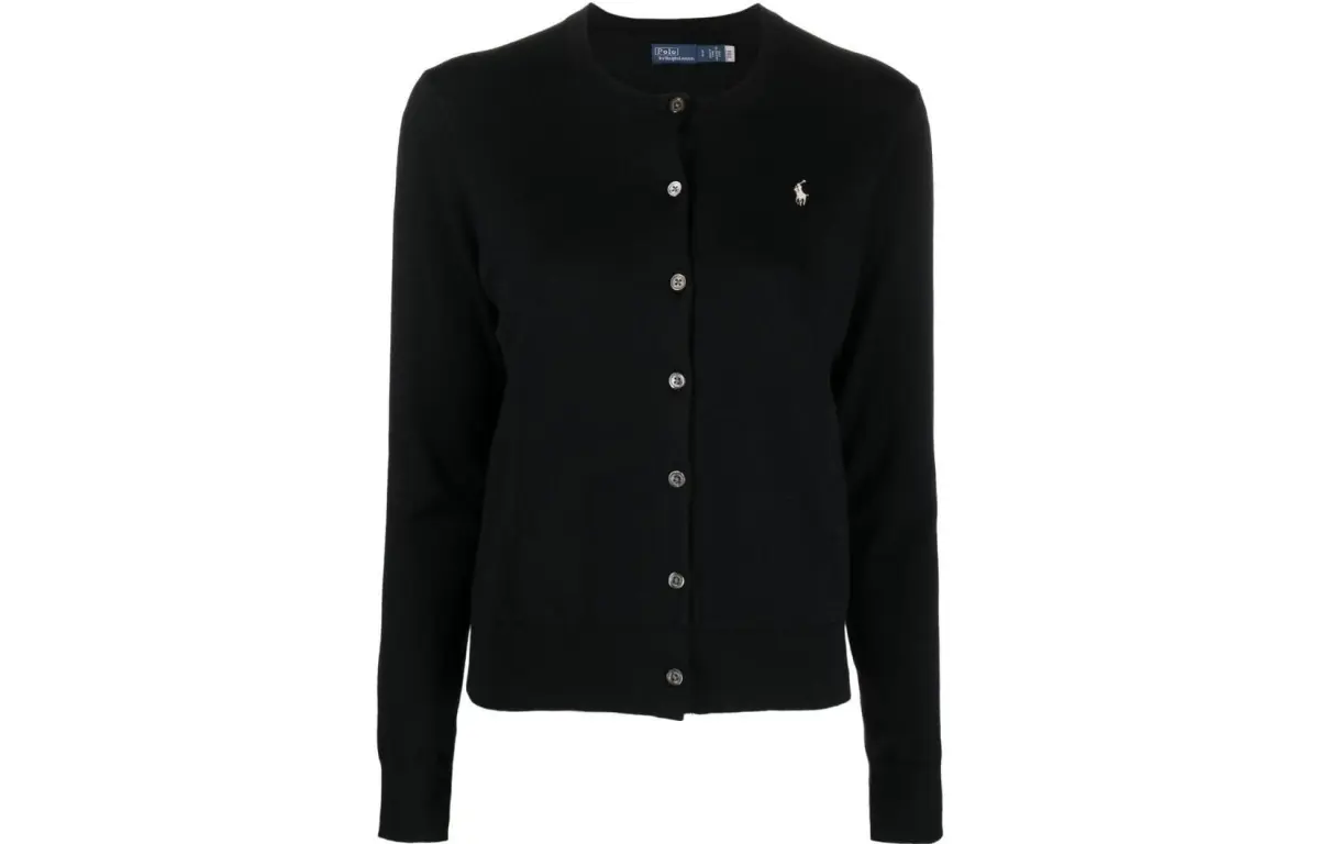 Polo Ralph Lauren SS23 Knitwear Loose Fit Women's Black