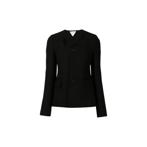 Bottega Veneta Jackets Women's Black Collarless Moderate Other