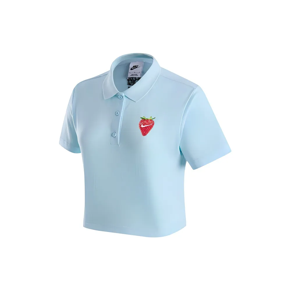 Nike Polo Shirt Women's Sky Blue