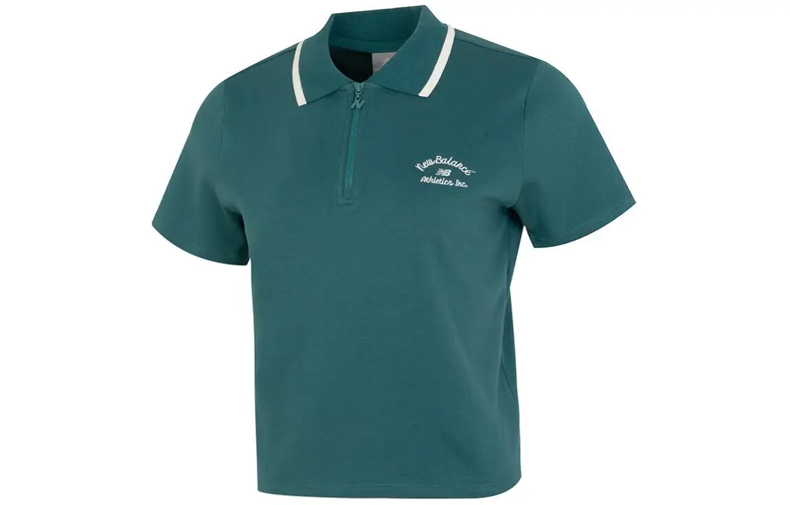 New Balance Polo Shirt Women's Dark Green