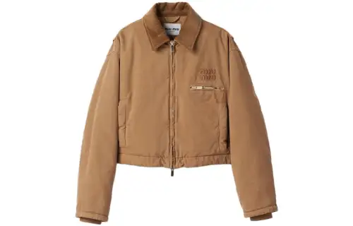 MIU MIU Jackets & Coats Women's Khaki