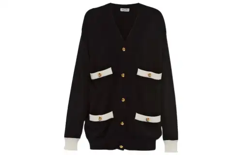 【Previous Season】V-neck cashmere cardigan