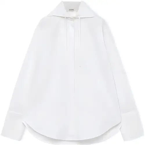 LOEWE Anagram Jacquard Hooded Shirt