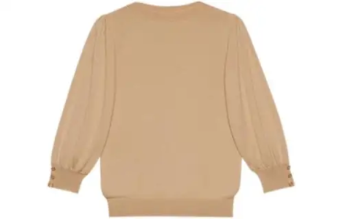 【Previous Season】fine-knit wool-silk jumper