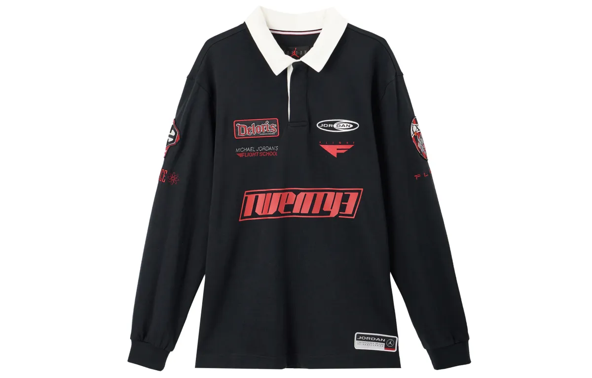 Jordan ESSENTIALS Rugby Jersey Men's Black