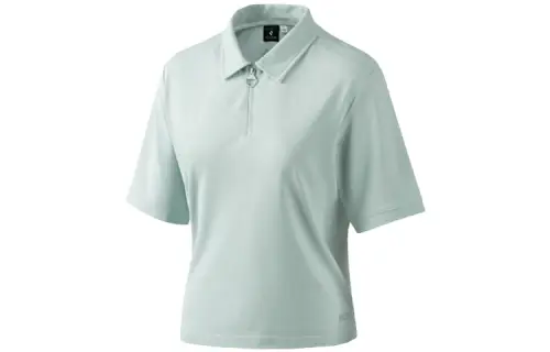 Skechers Polo Shirt Women's Sky Gray Cyan