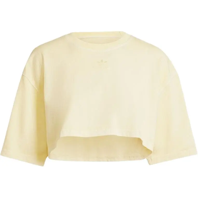 Adidas Essential T Shirt Women's Yellow