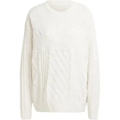 Adidas Originals cable-knit sweater