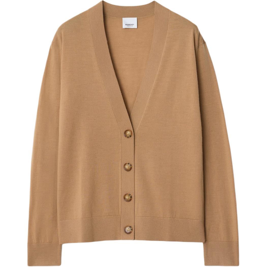 Женский кардиган Burberry Burberry FW24 V (верблюжий)