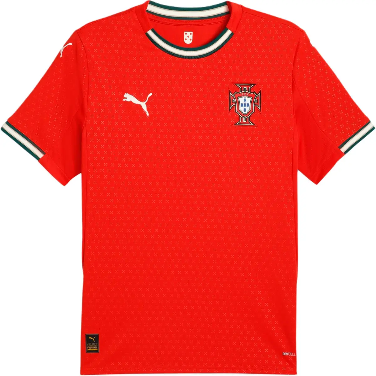 PUMA x FPF Portugal National Football Team Portugal Home Jersey Soccer Jersey Fan Edition Men's Red