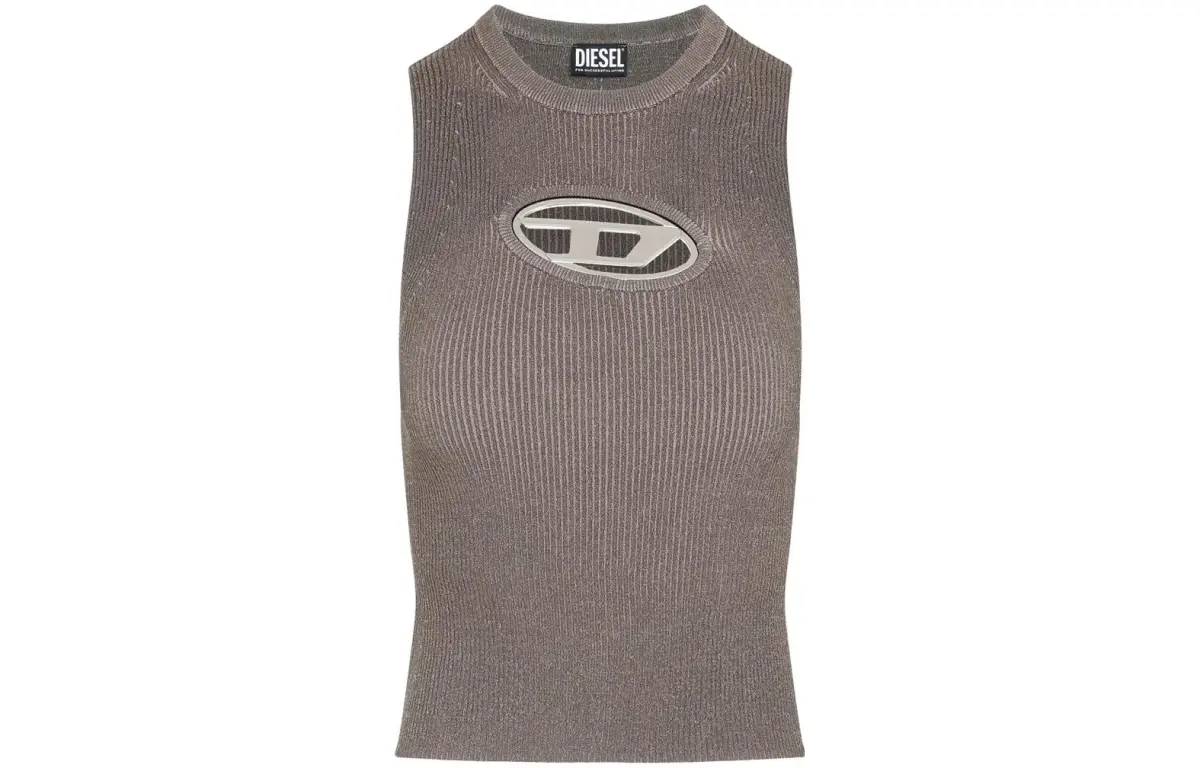 DIESEL OVAL D FW22 Camisole Women's Umber