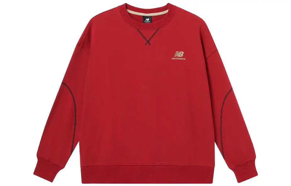 New Balance New Balance CNY Sweatshirts Women's Red Crew Neck Moderate Regular