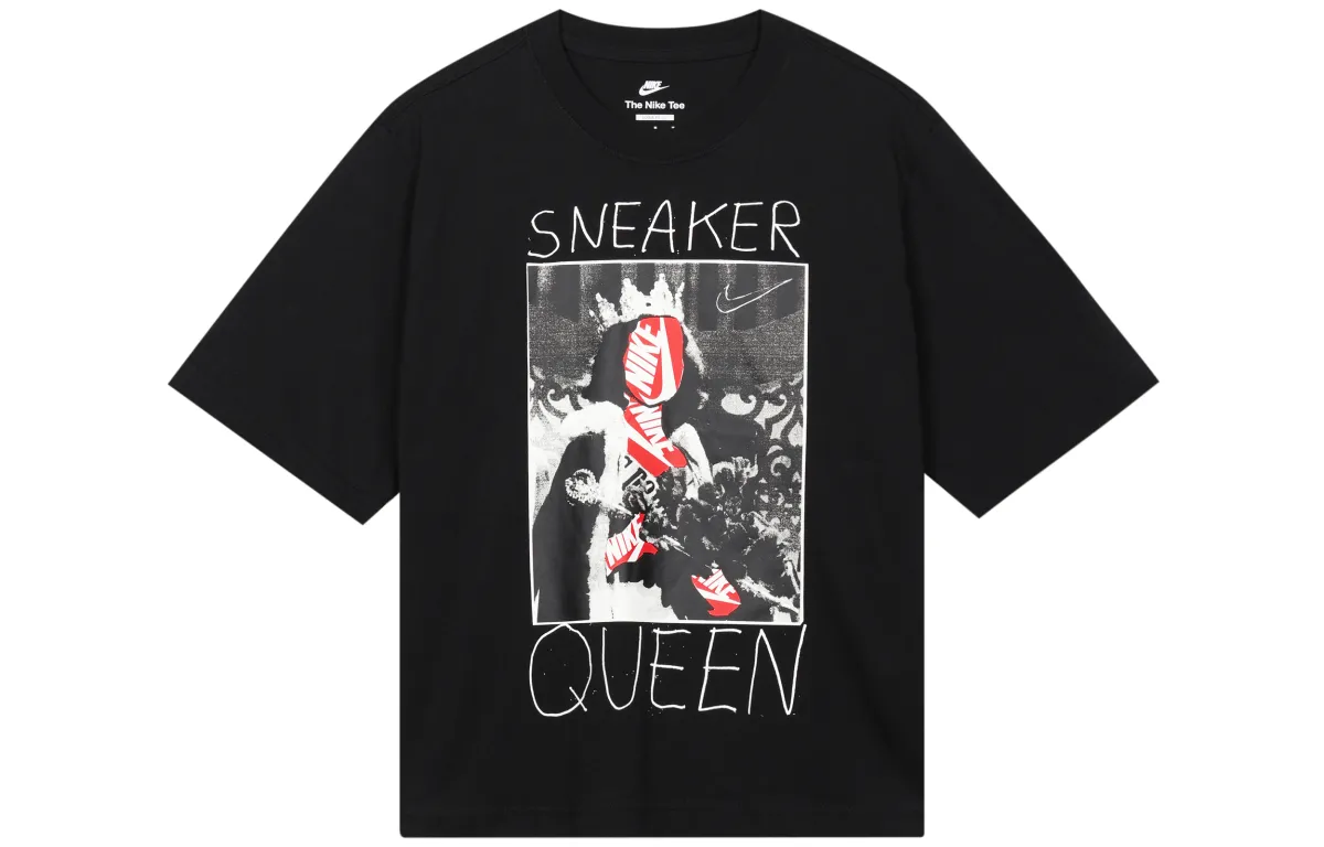 Nike Set in Sleeve T Shirt Women's Black