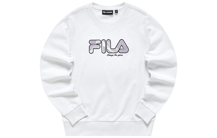 Женское худи FILA FUSION (белое)