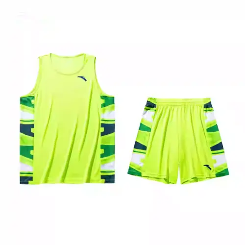 Anta Sports Lifestyle Collection Basketball Collection Basketball Suit Men's Rock Green