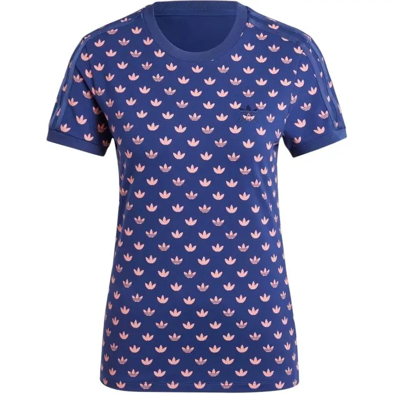 Adidas Originals 3S T Shirt Women's Dark Blue