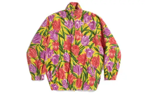 Balenciaga Jackets & Coats Loose Fit Women's Multicolor