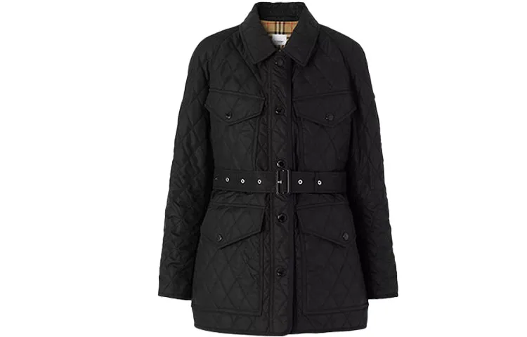 Burberry Puffer Jacket Women's Black