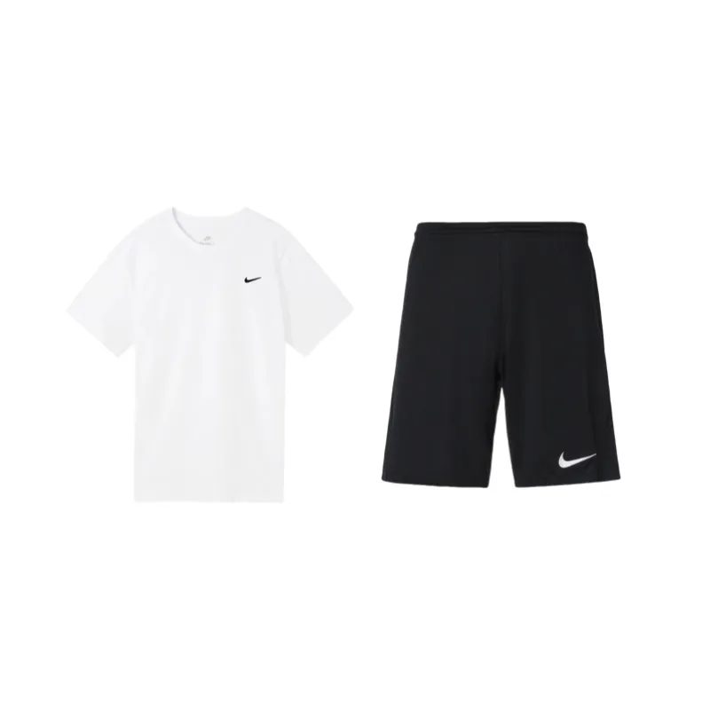 Nike Casual Sportswear Sets Men's Crew Neck Moderate