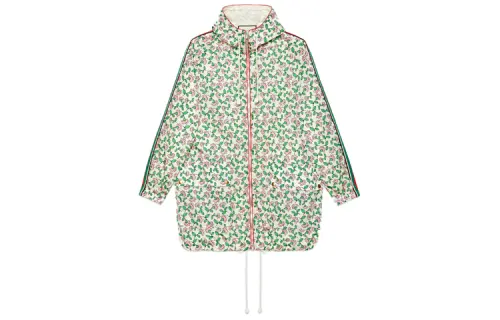 GUCCI Jackets Women's Multicolor Hooded Moderate Other