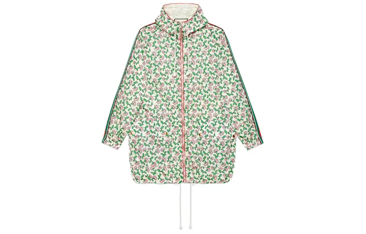 GUCCI Jackets Women's Multicolor Hooded Moderate Other