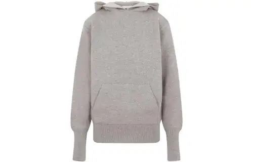 THE ROW Knitwear Women's Gray Hooded Moderate