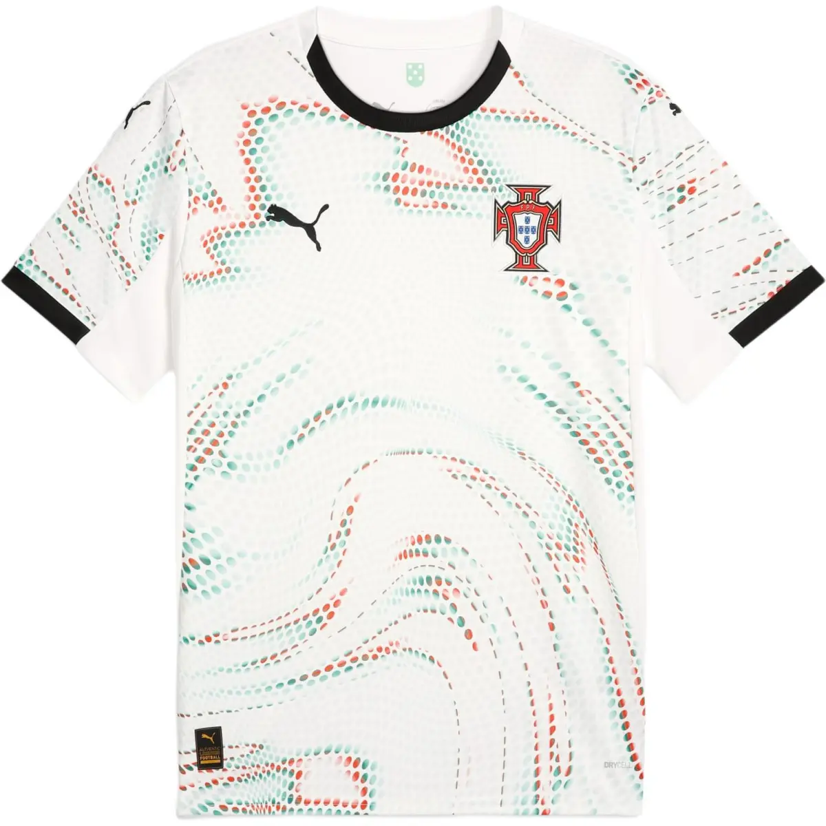PUMA x FPF Portugal National Football Team Portugal Jersey Soccer Jersey Fan Edition Men's White