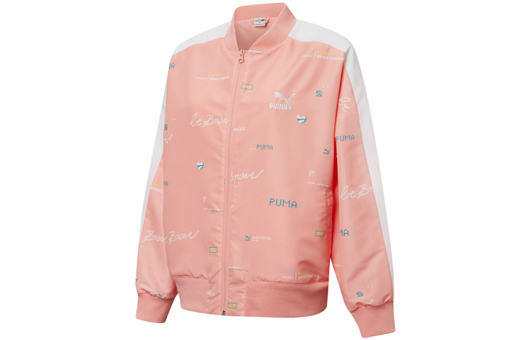 Женская куртка PUMA (розовая)