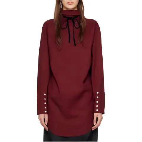 Maison Margiela Pendleton reversible wool shirt