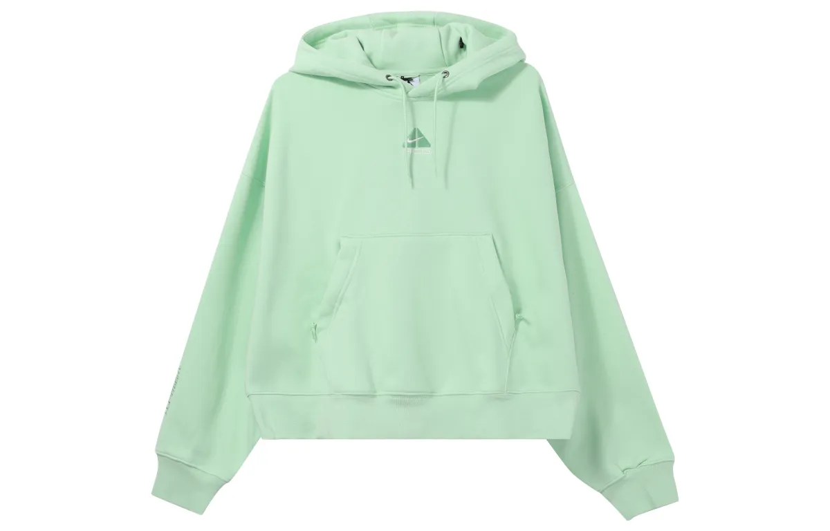 Nike ACG Therma-FIT Women's "Tuff Knit" Fleece Hoodie 'Mint Foam'