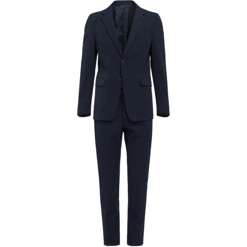 PRADA SS24 Business Suit Men's Marine Blue